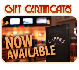 capers gift certificates
