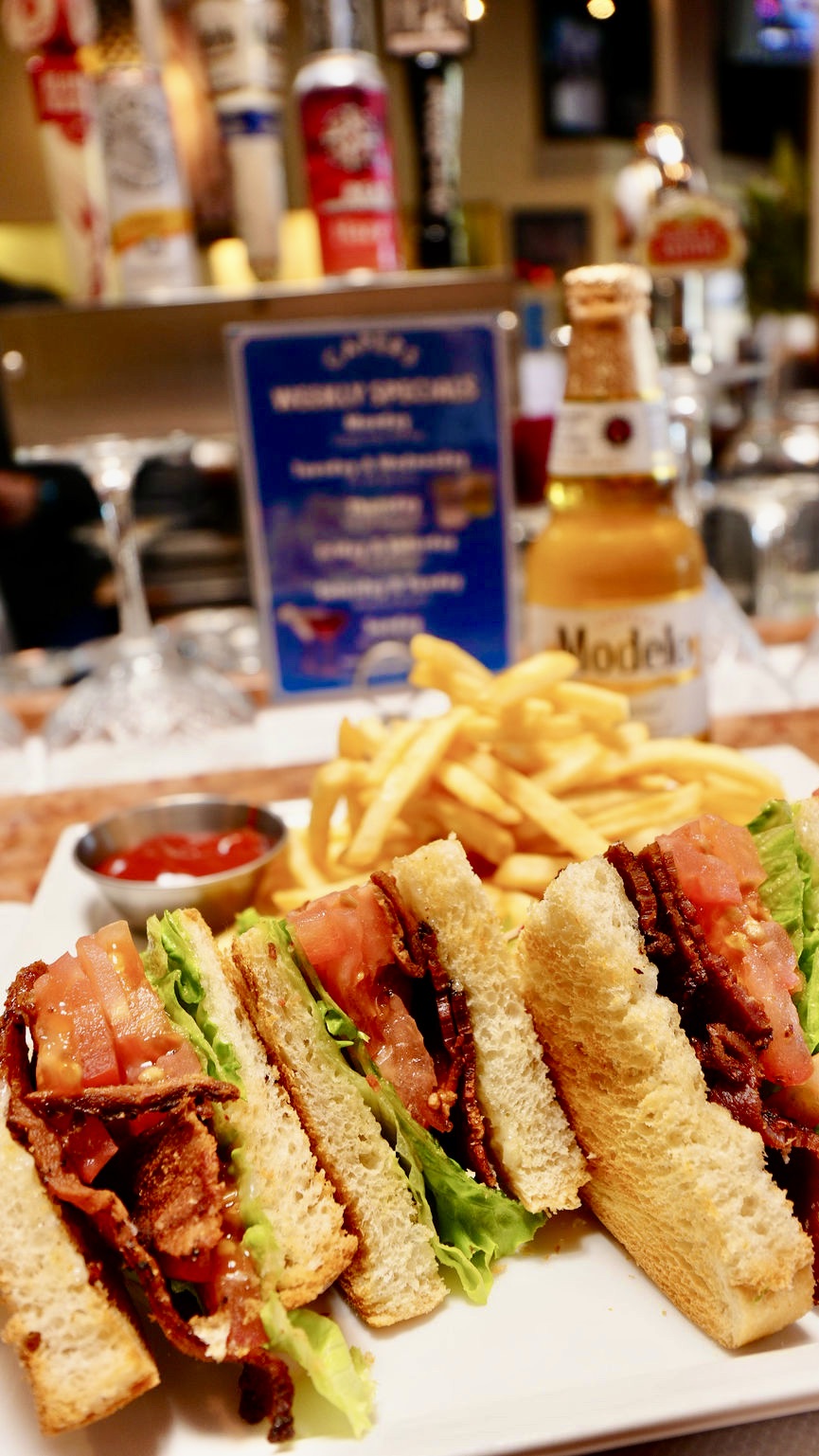 BLT and Fries at Capers in Campbell